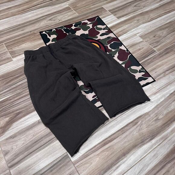 Aeropostale black baggy sweatpants - Picture 2 of 7